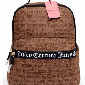 Juicy Couture Tan Logo Backpack